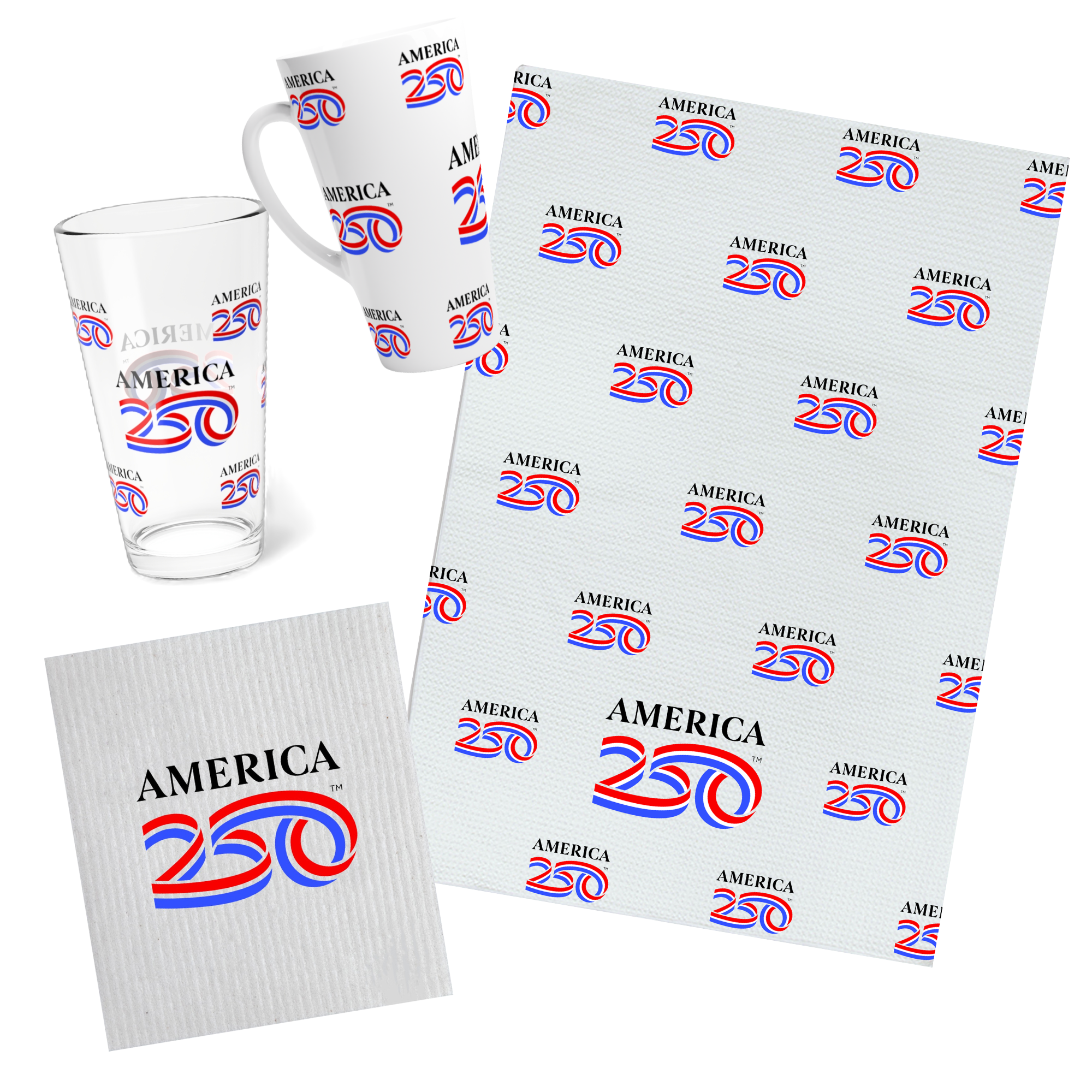 America 250 Primary Logo Bundle (4-Pack)