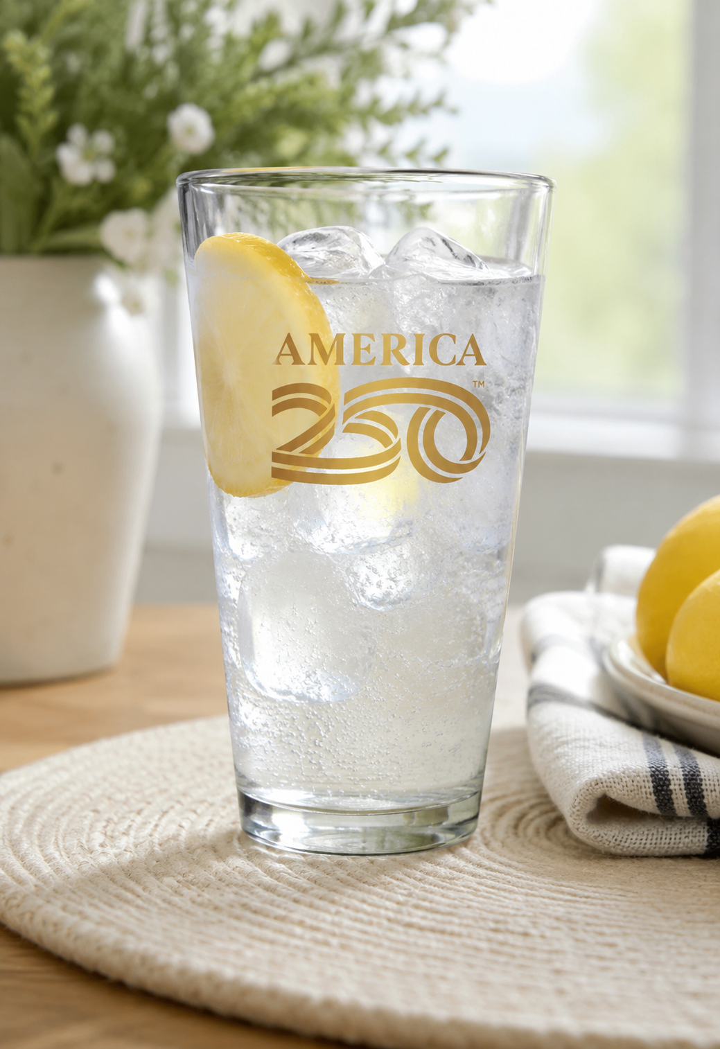 A250 Gold Primary Logo Glass- LIMITED EDITION