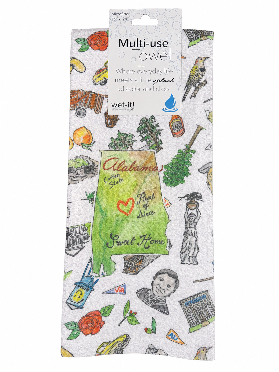 Pippa Alabama tea towel