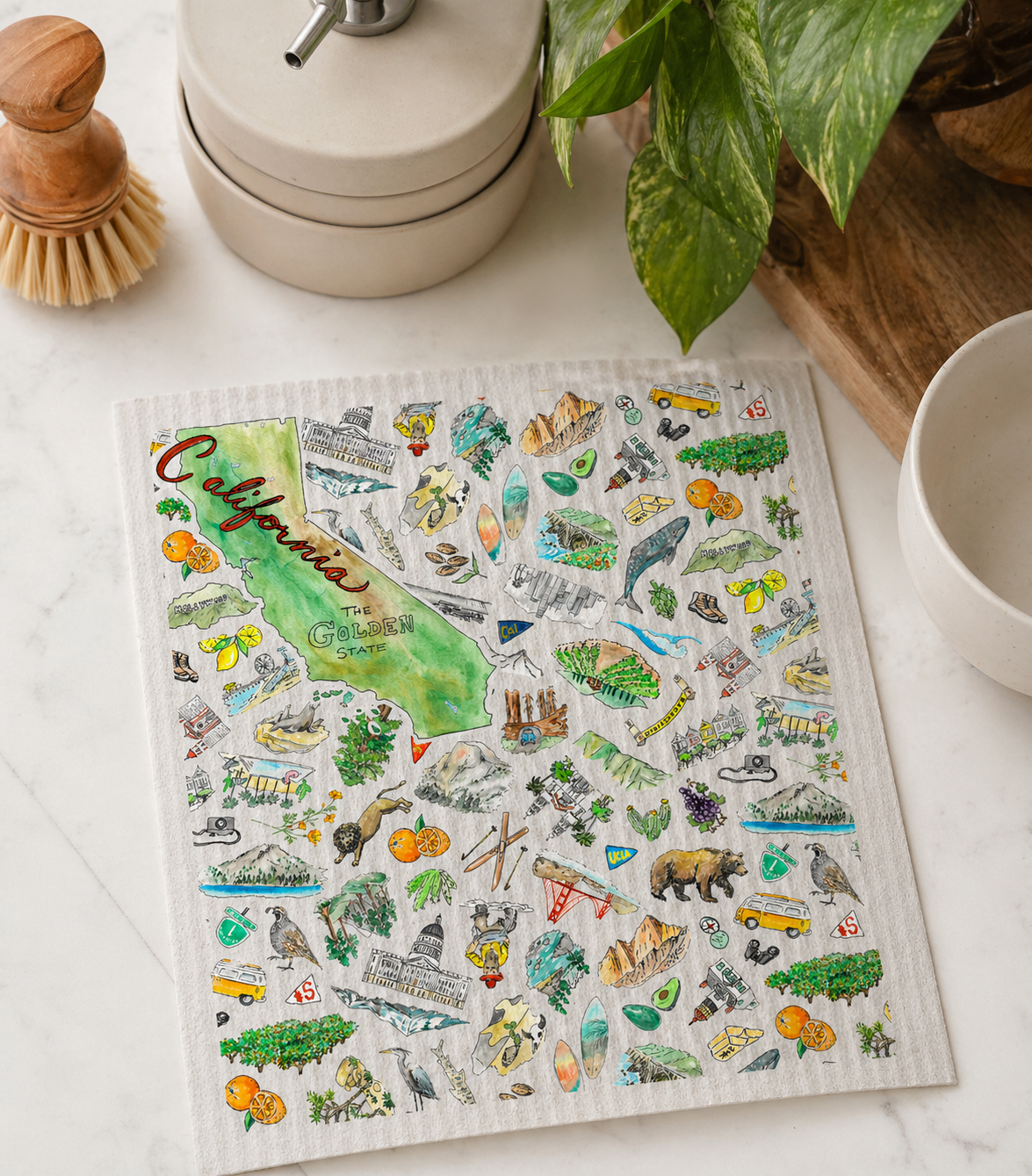 Pippa California Wet-it Swedish Dishcloth