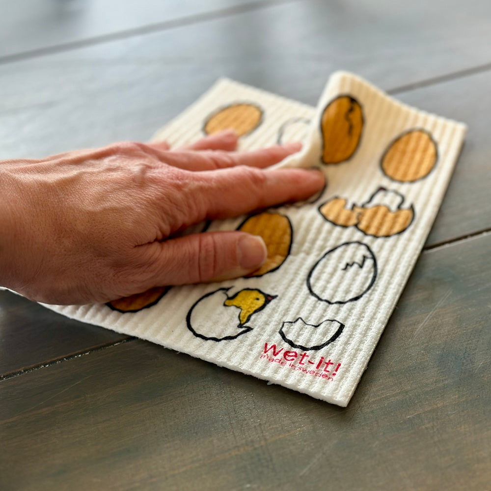 Chicken Coop Tea Towel/Wet-it Bundle (4-Pack)