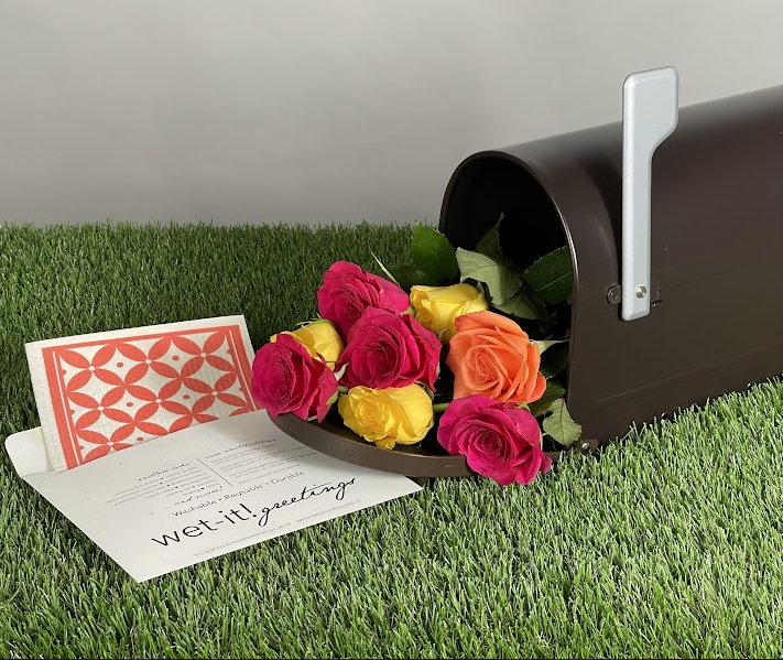 Swedish Spongecloth with Classic Coral Design