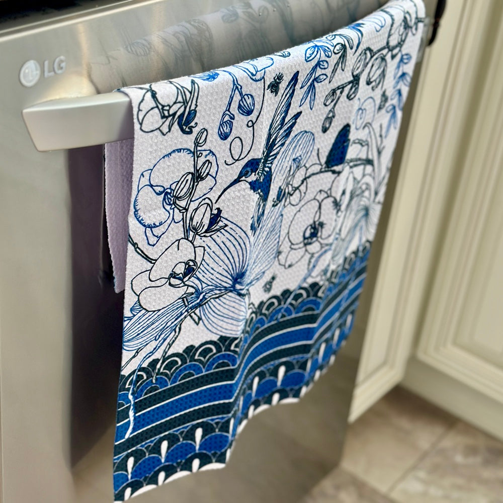 Chinoiserie Towel/Wet-it Bundle (4-Pack)