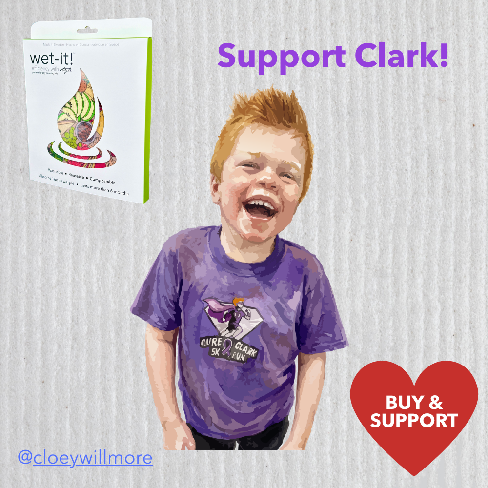 Support Clark Wet-it Cleaning Cloth Bundle (5-Pack)