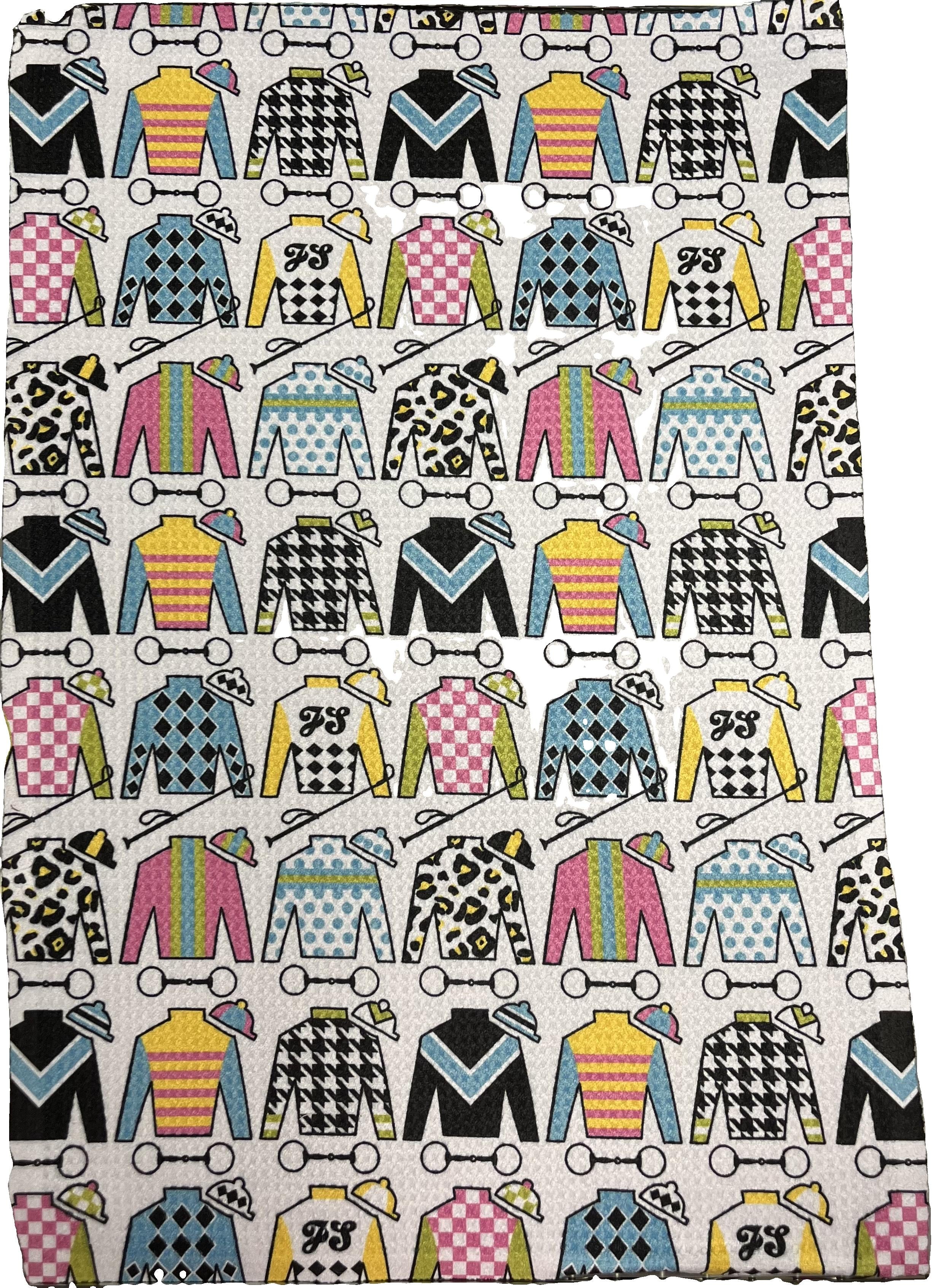 Jockey Silks Tea Towel