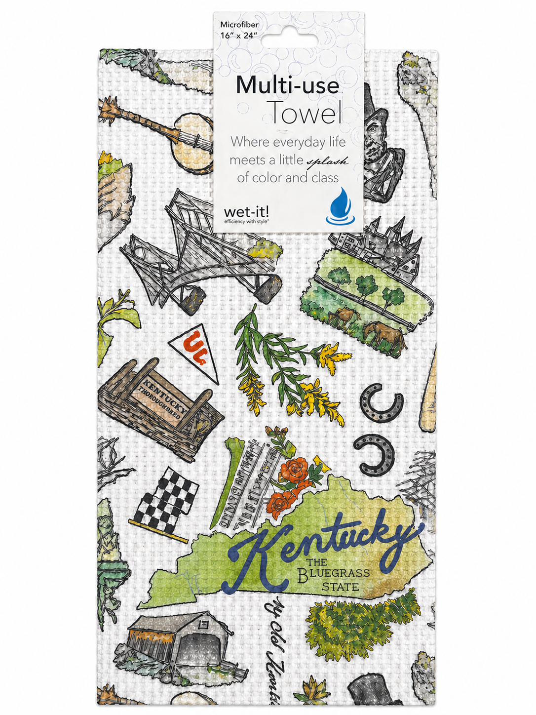 Pippa Kentucky tea towel