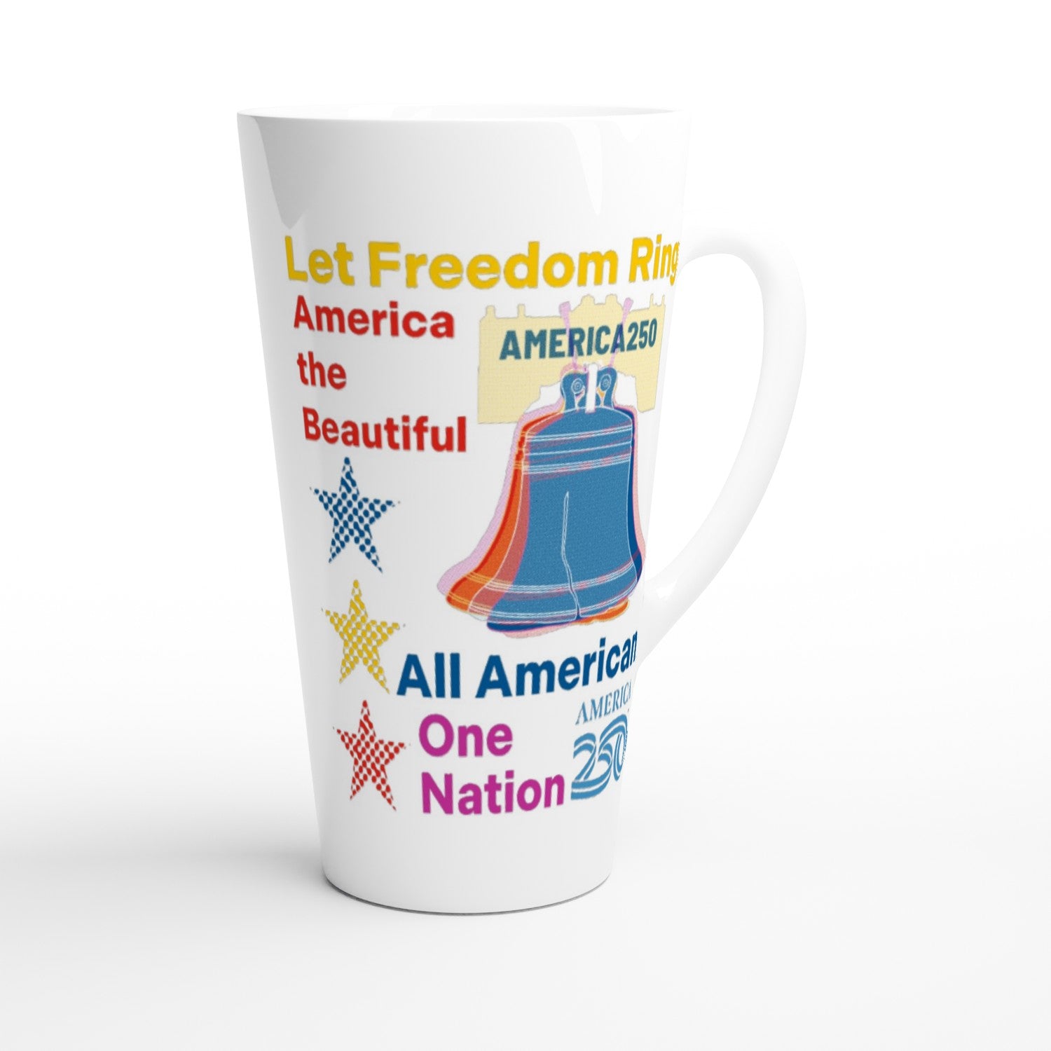 A250 Liberty Bell 17oz Latte America 250™ Mug