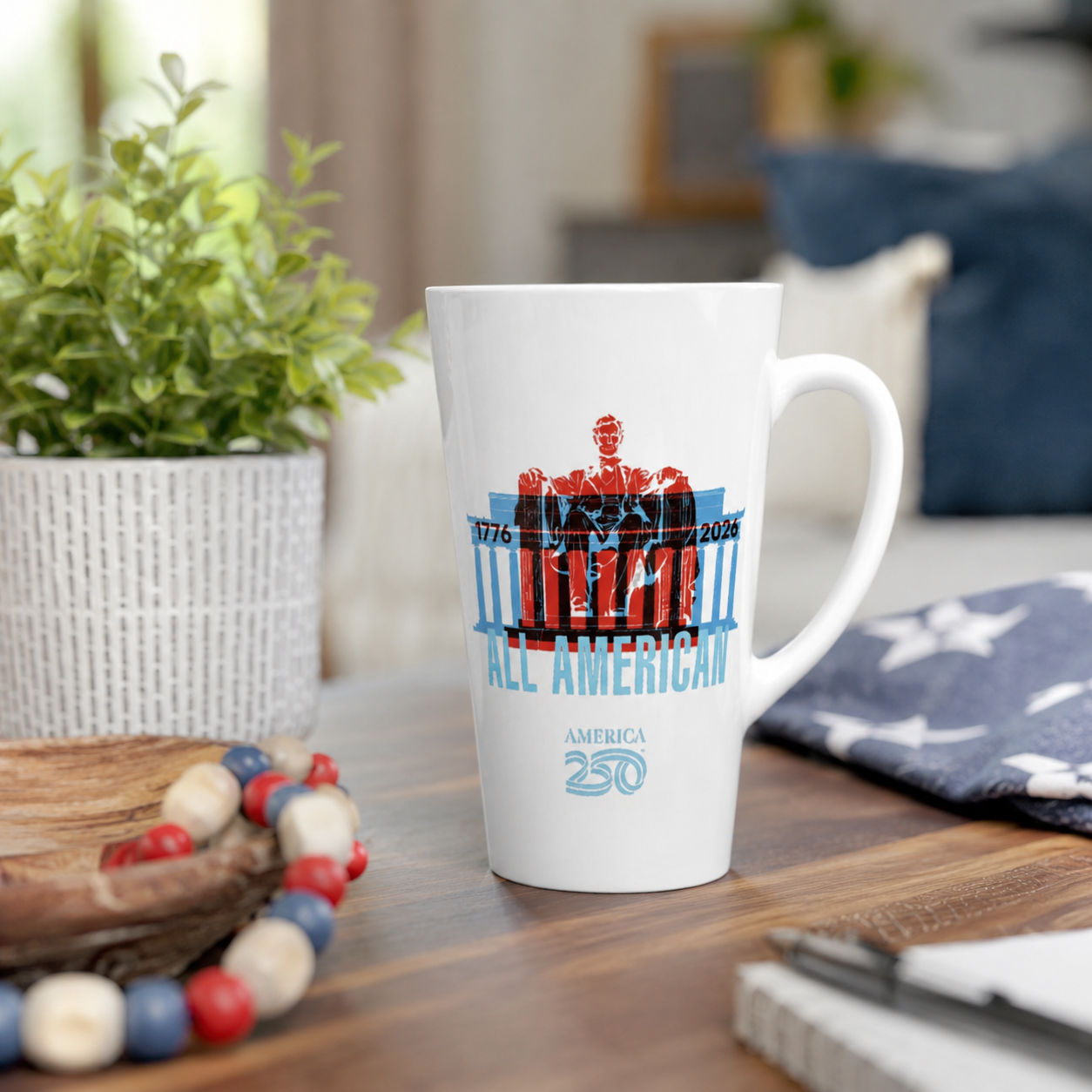 A250 Lincoln 17oz Latte America 250™ Mug