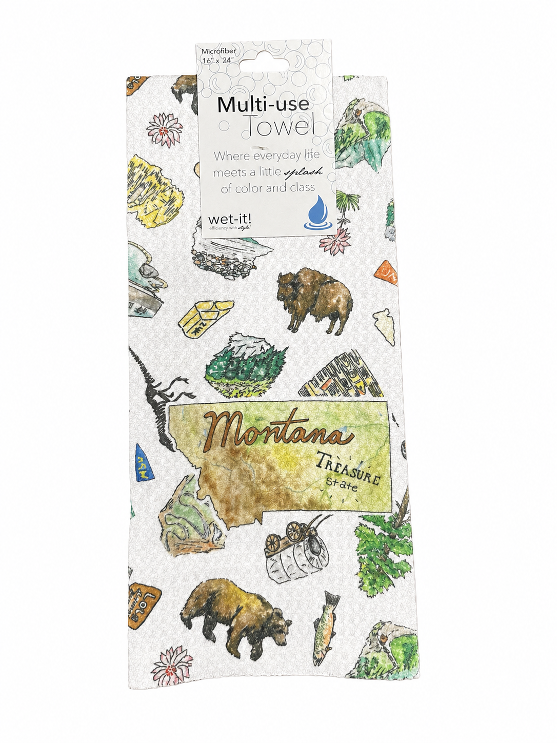 Pippa Montana tea towel