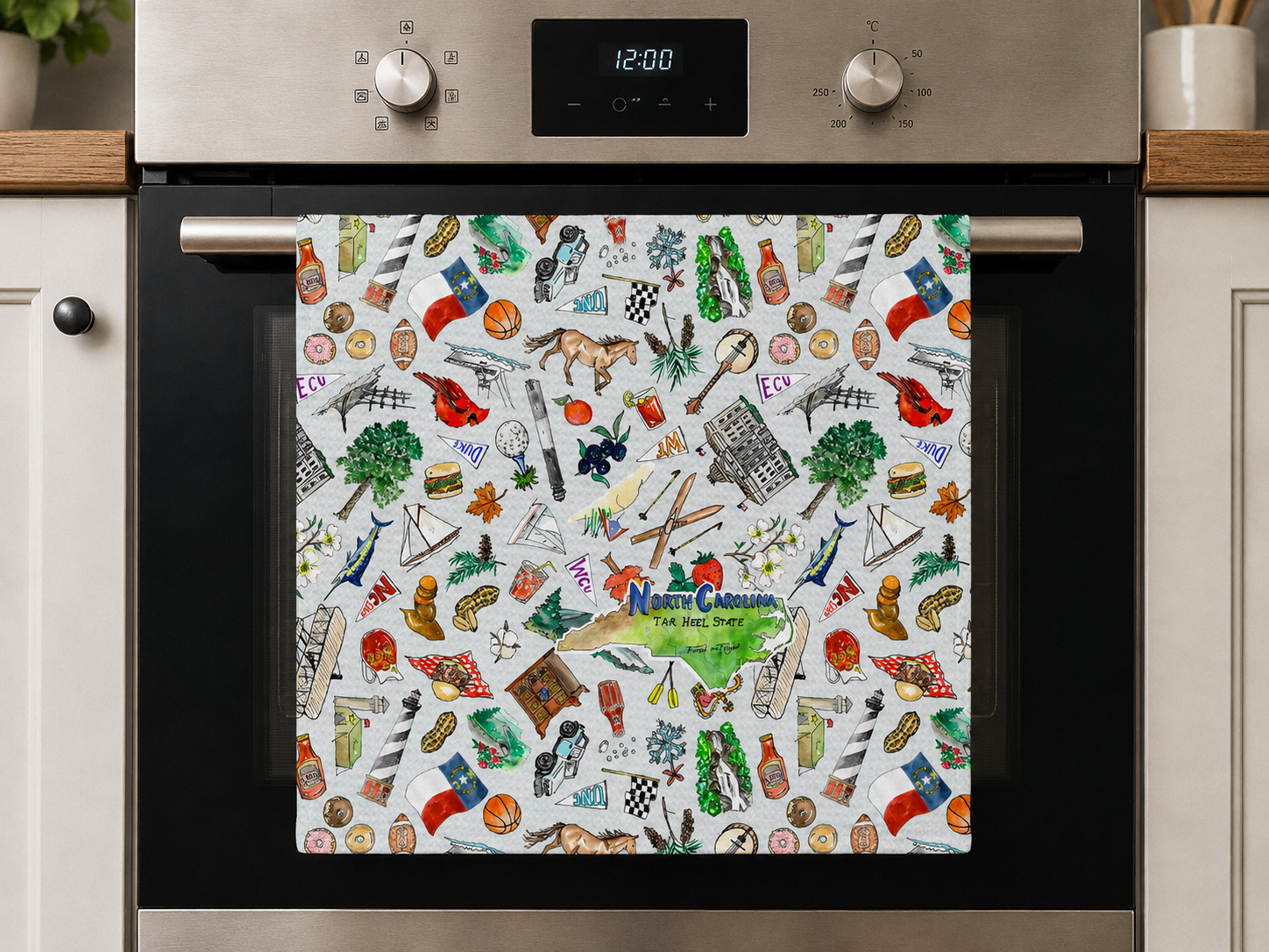 Pippa North Carolina tea towel
