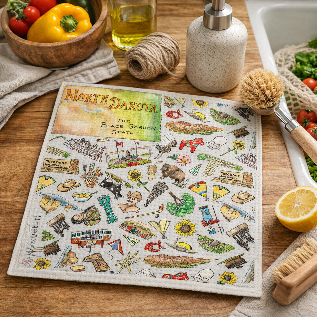 Pippa North Dakota Wet-it Swedish Dishcloth