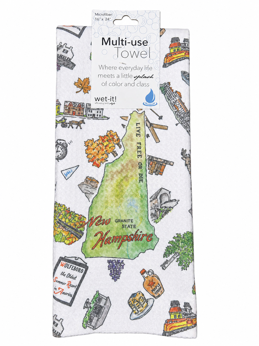 Pippa New Hampshire tea towel