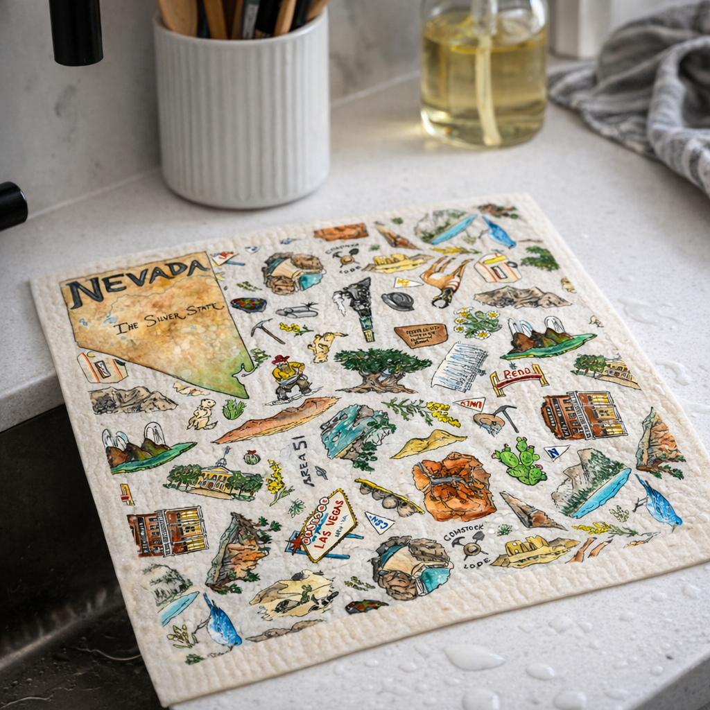 Pippa Nevada Wet-it Swedish Dishcloth