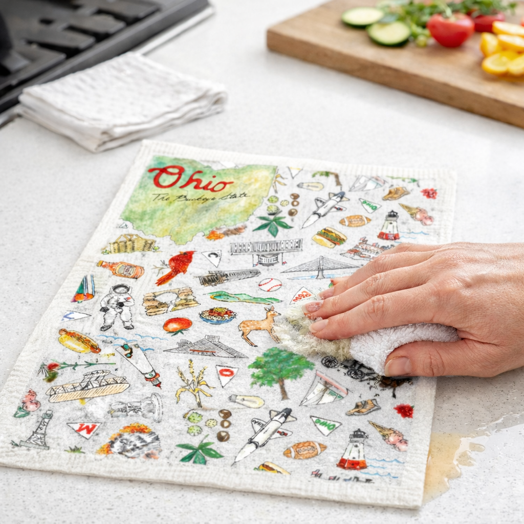 Pippa Ohio Wet-it Swedish Dishcloth