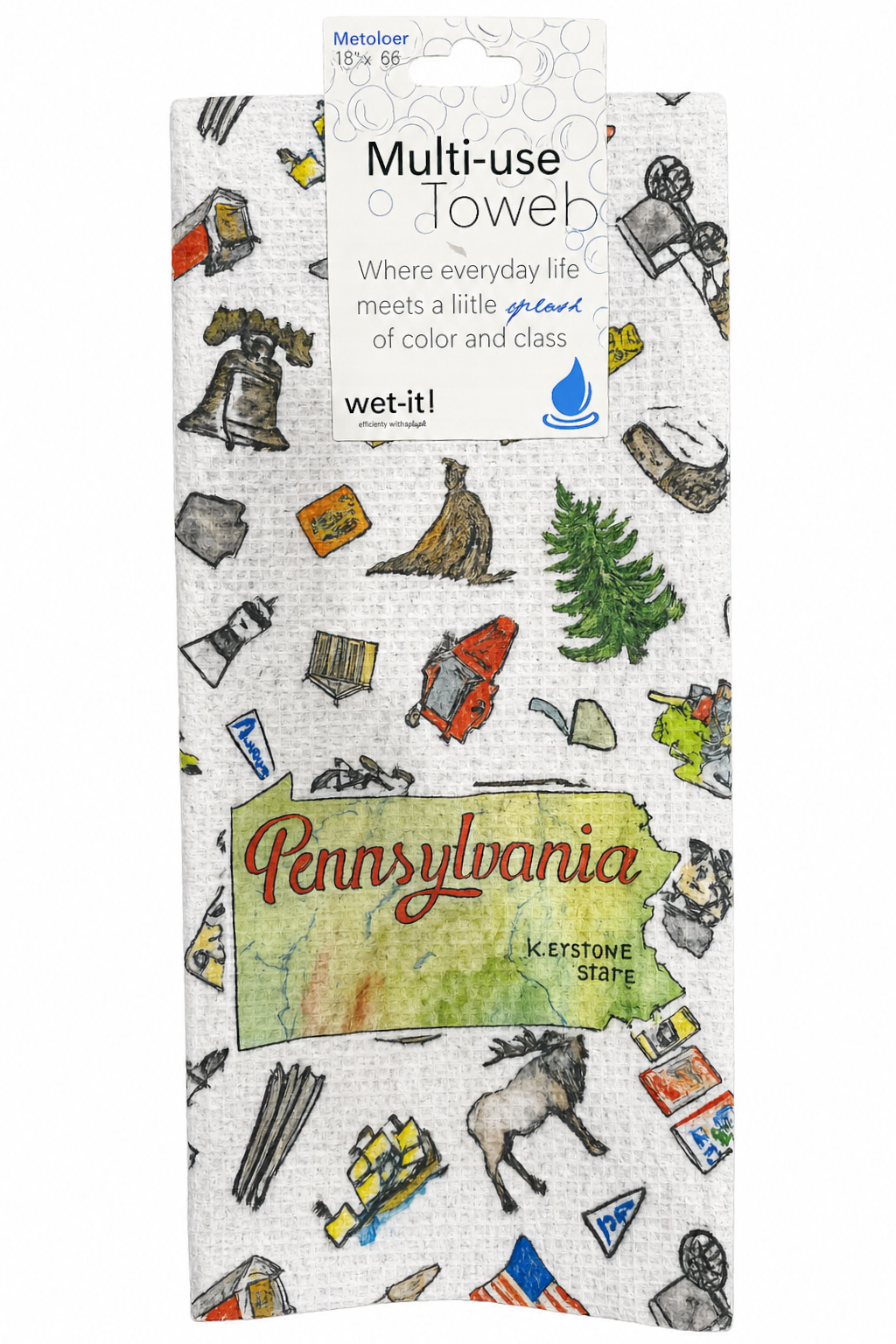 Pippa Pennsylvania Tea Towel