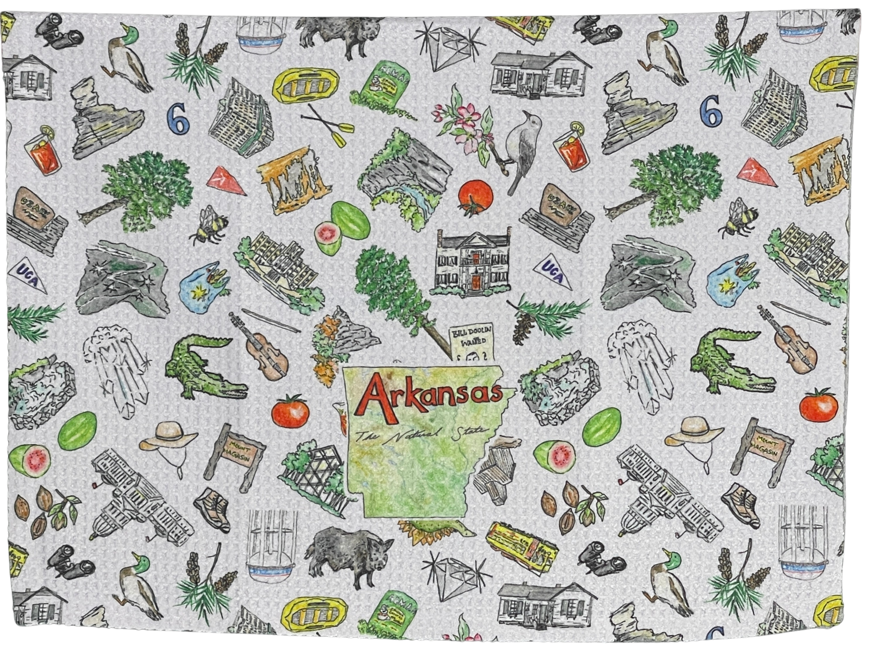 Pippa Arkansas tea towel
