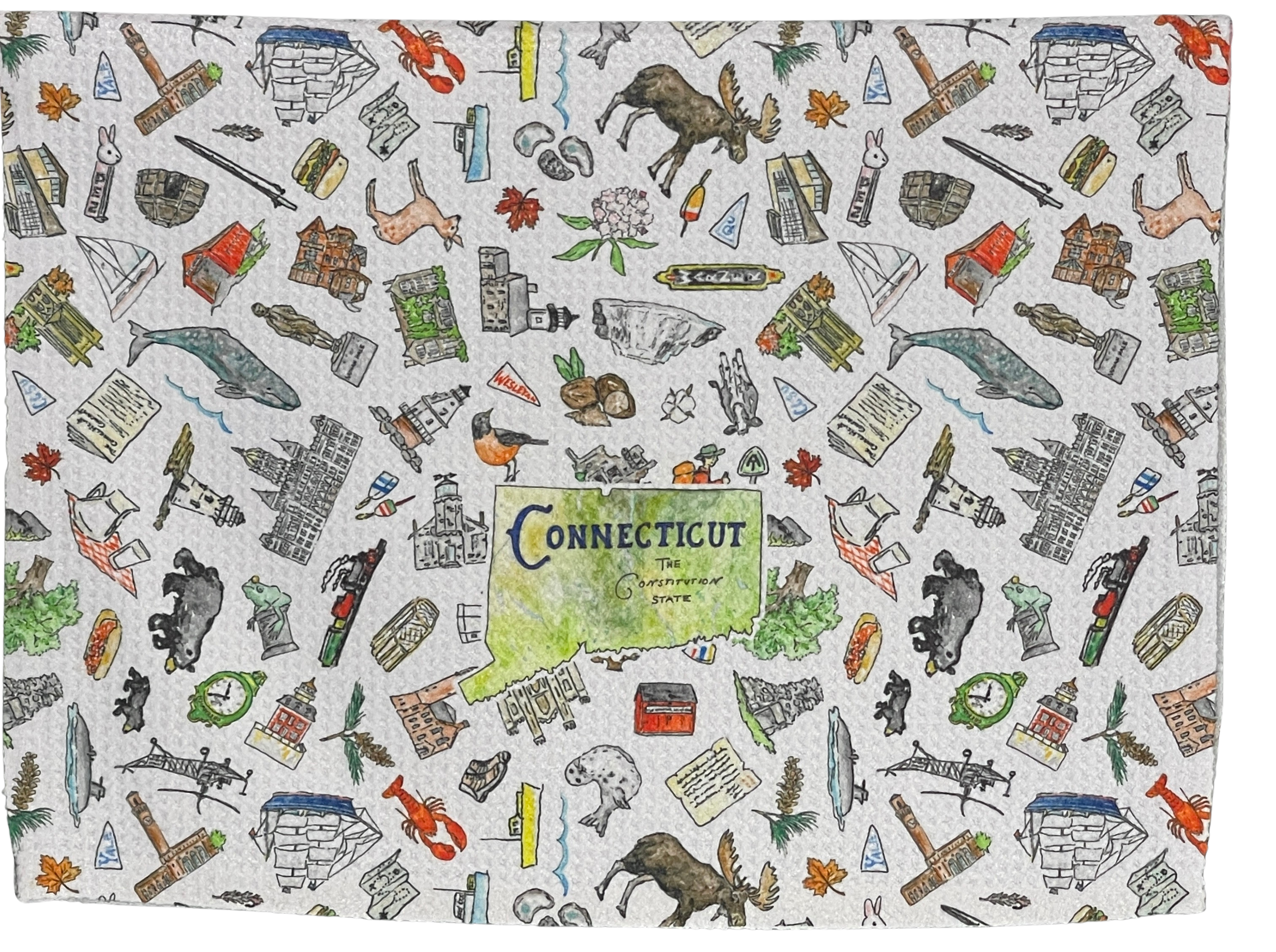 Pippa Connecticut tea towel