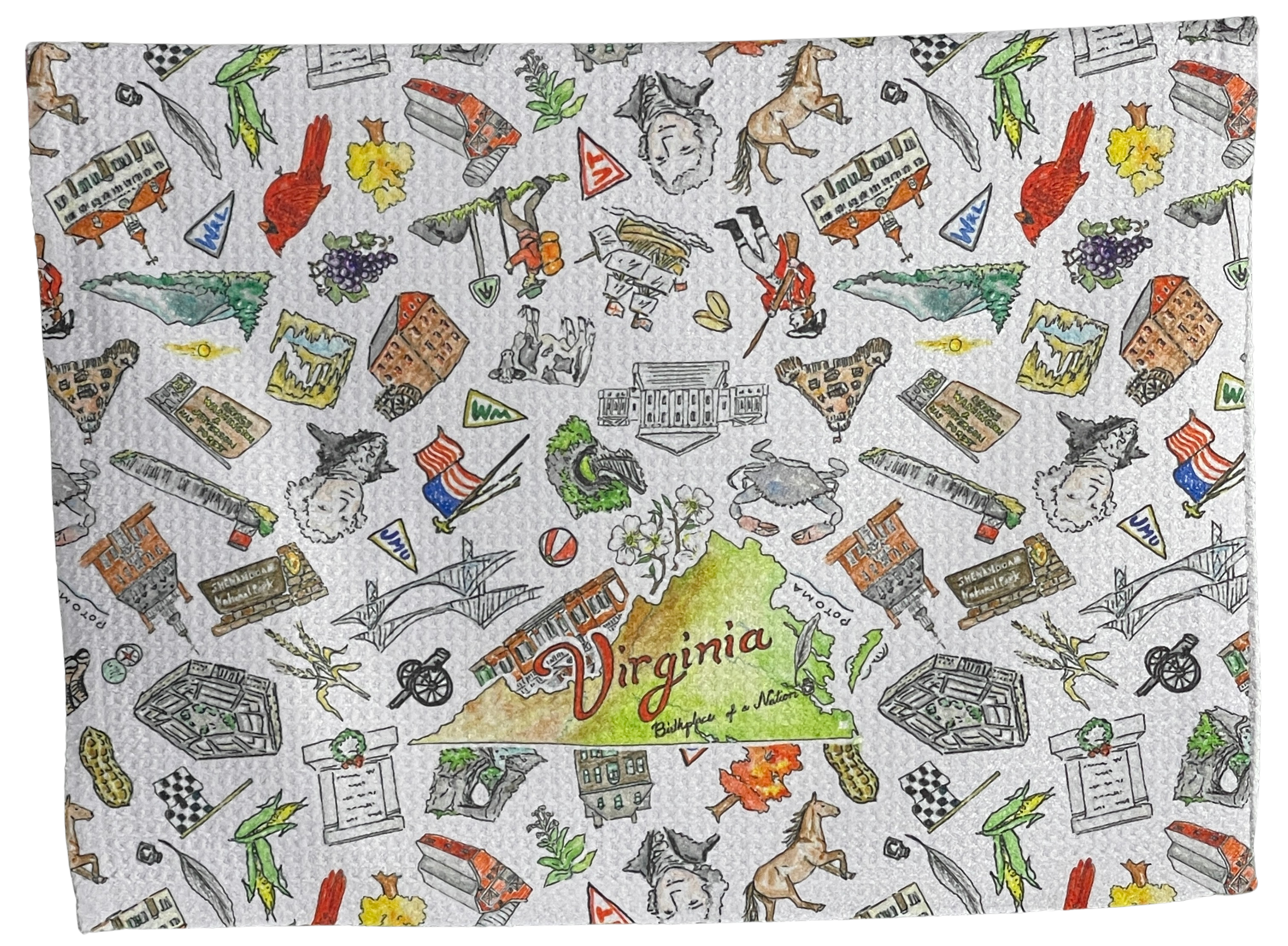 Pippa Virginia tea towel