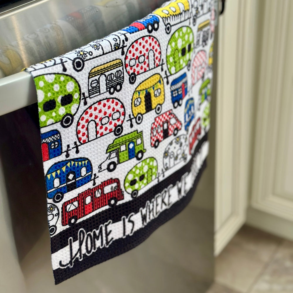 RV Camper Tea Towel/Wet-it Bundle (4-Pack)