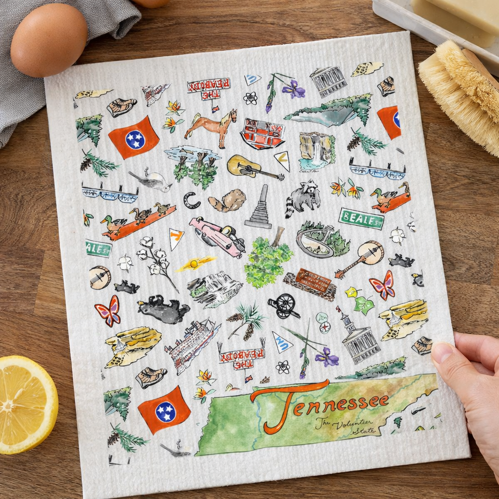 Pippa Tennessee Wet-it Swedish Dishcloth