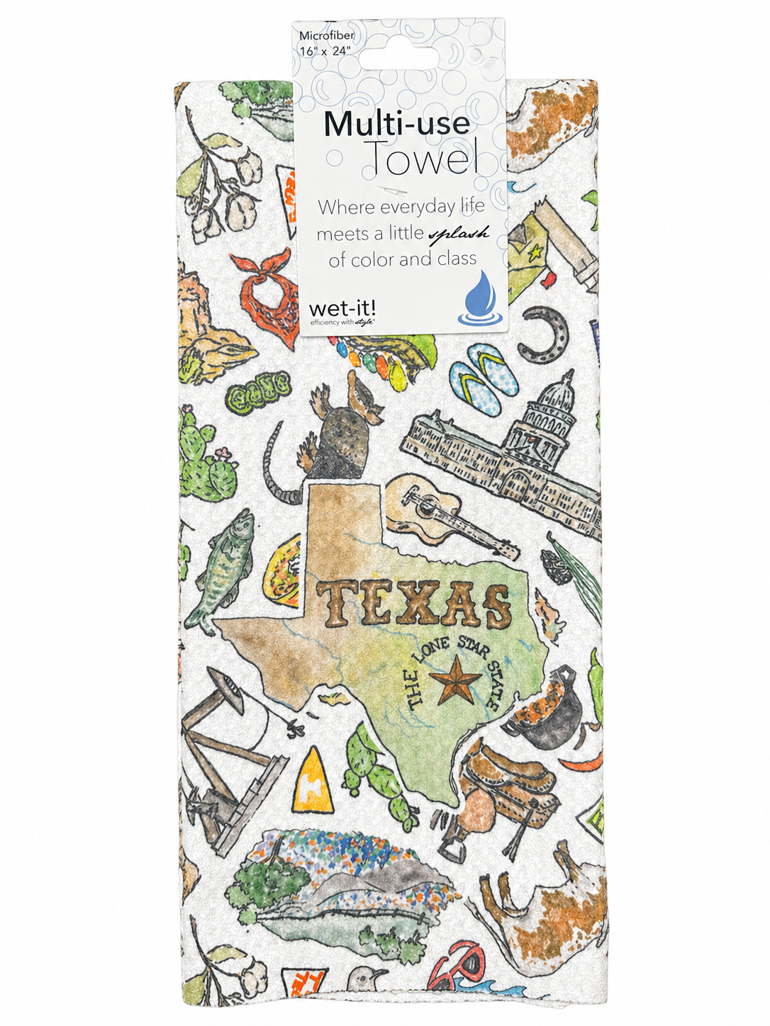 Pippa Texas tea towel