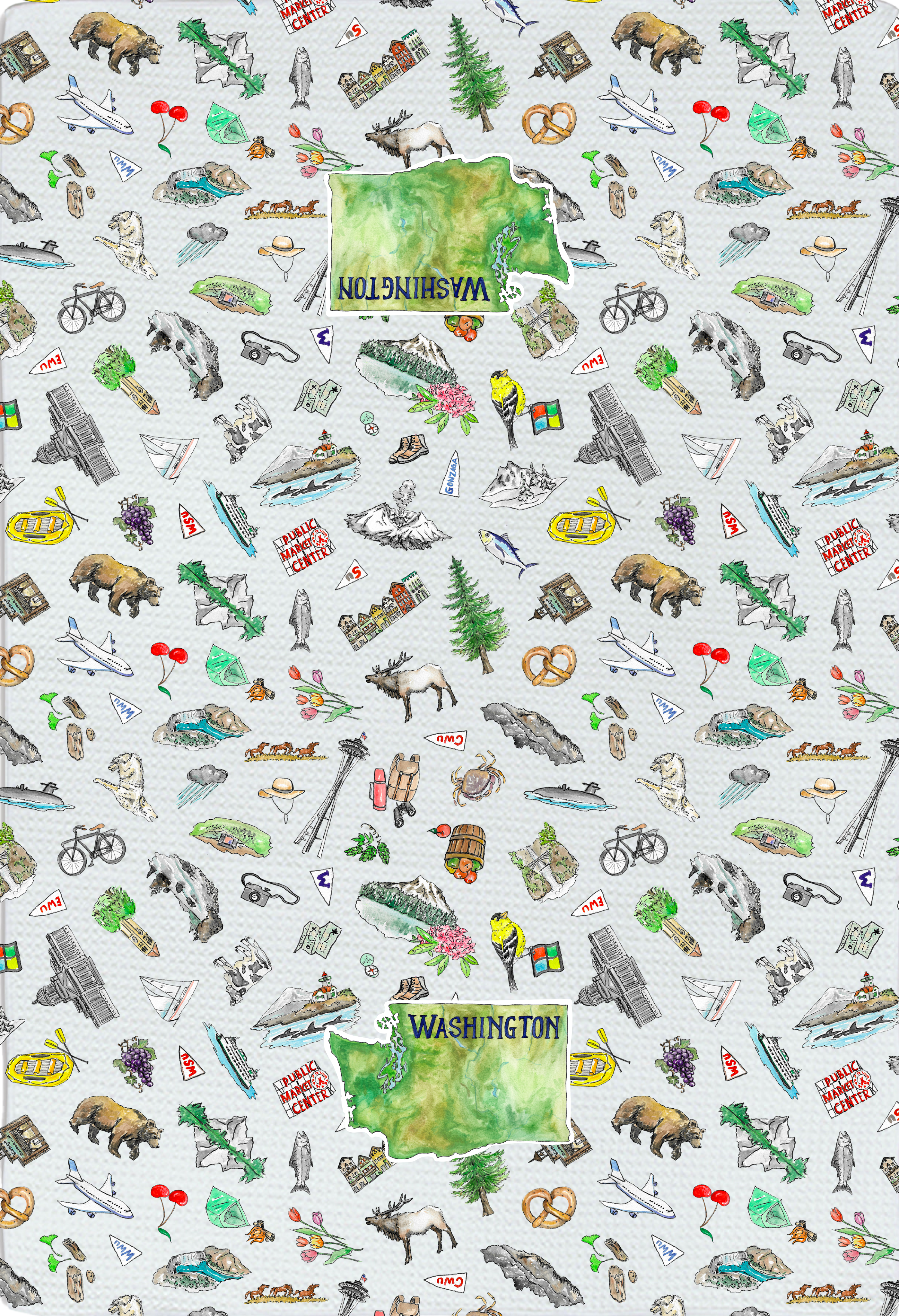 Pippa Washington Tea Towel