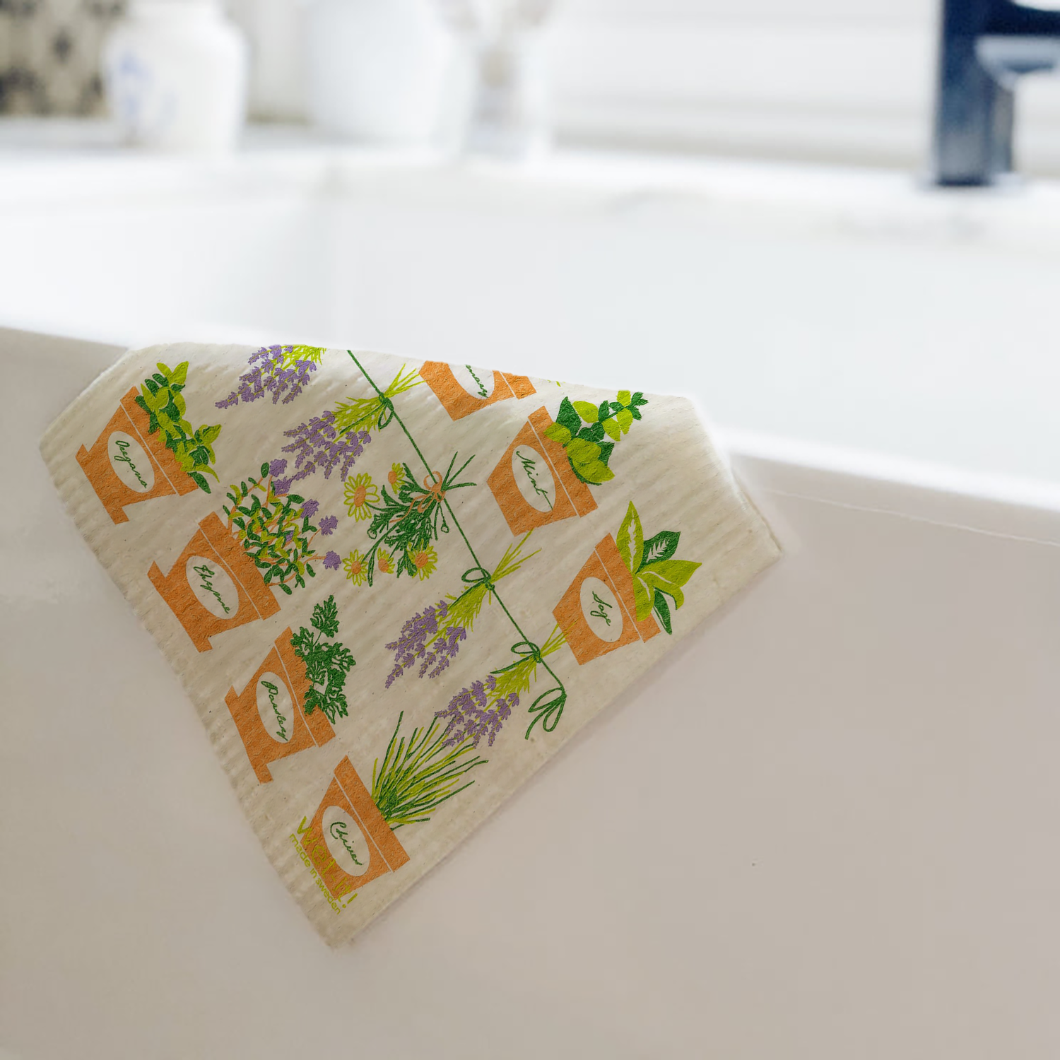 fresh herbs swedish spongecloth