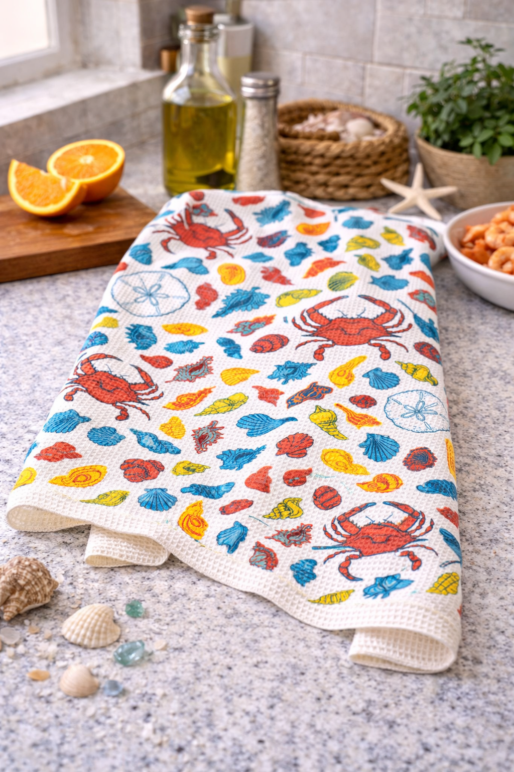 Seashore Treasures Tea Towel