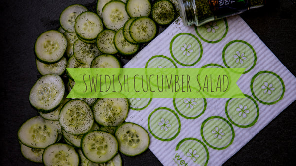 Fresh Swedish Cucumber Salad