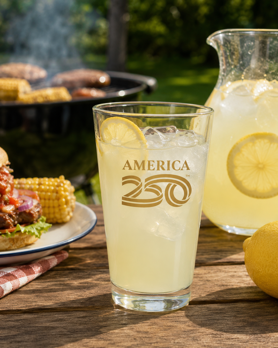 A250 Gold Primary Logo Glass- LIMITED EDITION