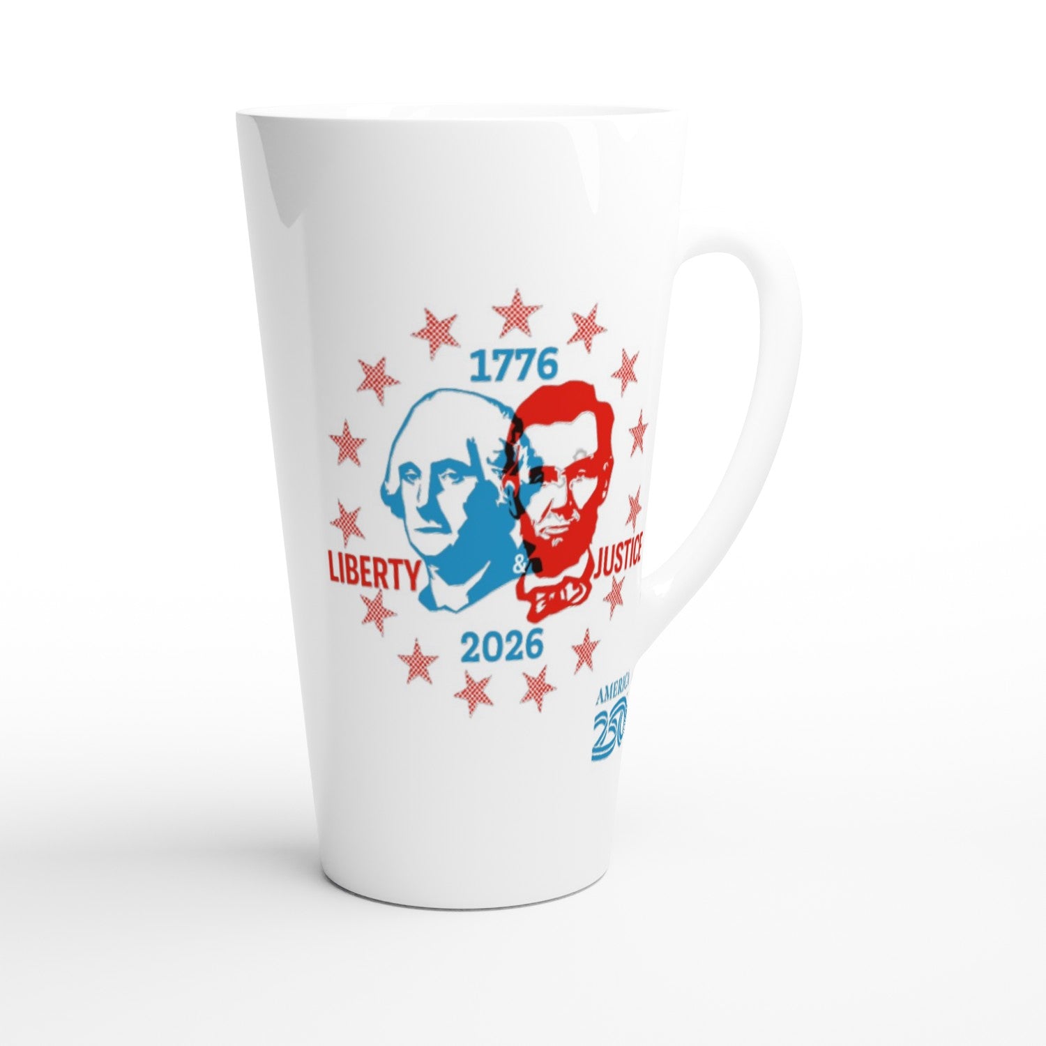 A250 W&L Busts 17oz Latte America 250™ Mug