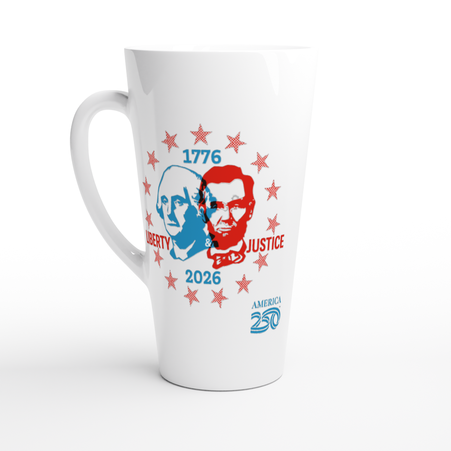 A250 W&L Busts 17oz Latte America 250™ Mug