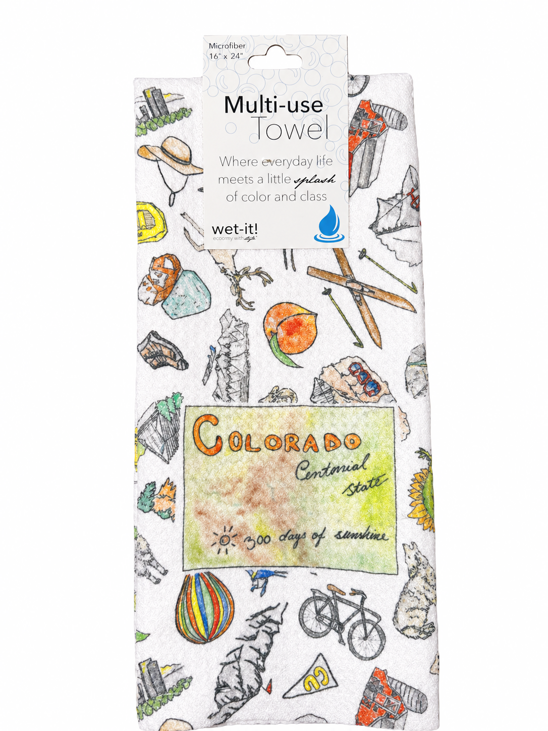 Pippa Colorado tea towel