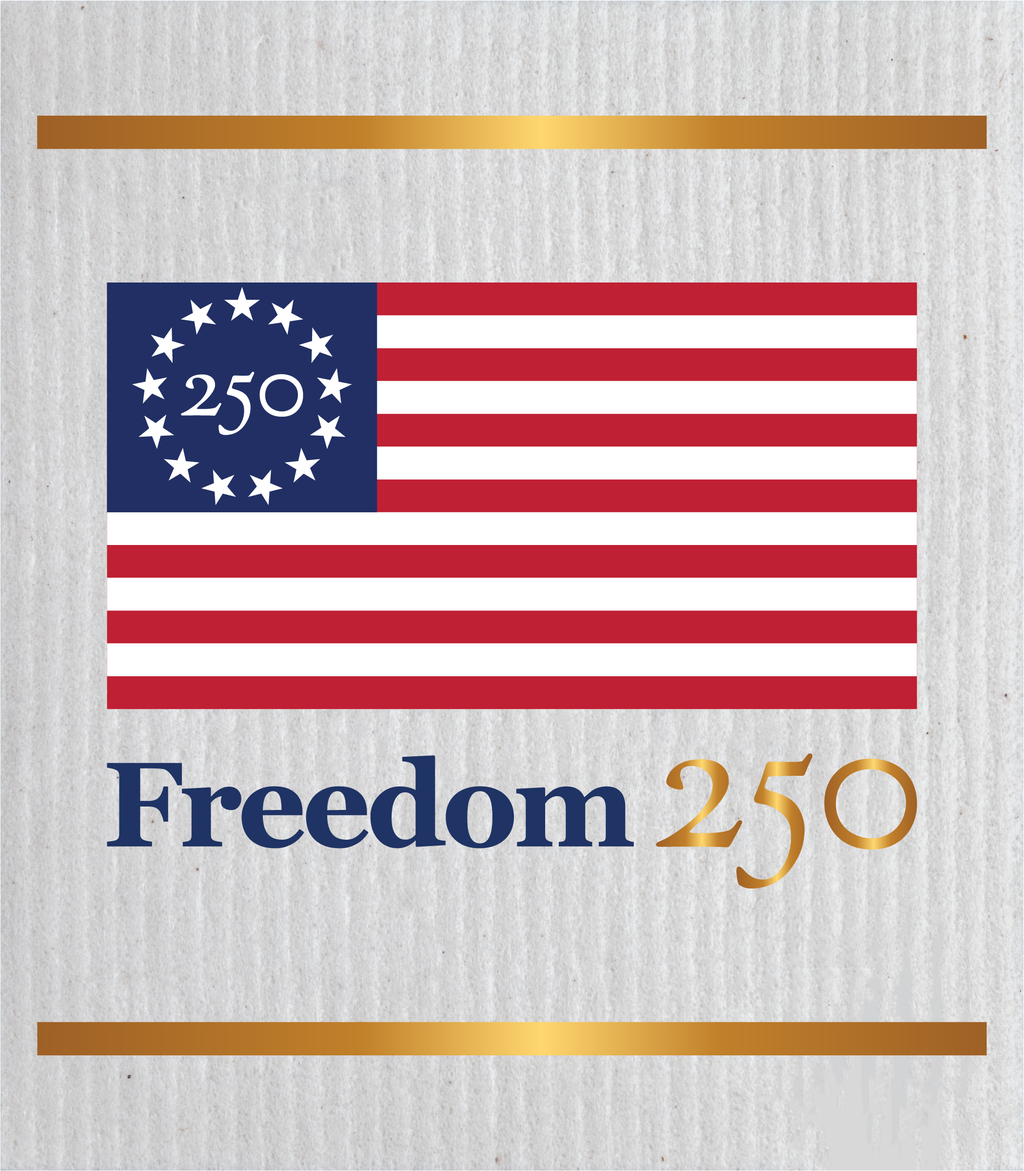 F250 Freedom Logo Freedom 250™ Wet-it Swedish Dishcloth