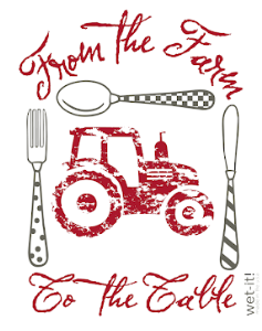 Wet-it! with Farm to Table Red Design