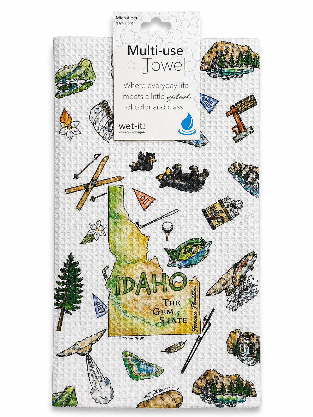 Pippa Idaho tea towel