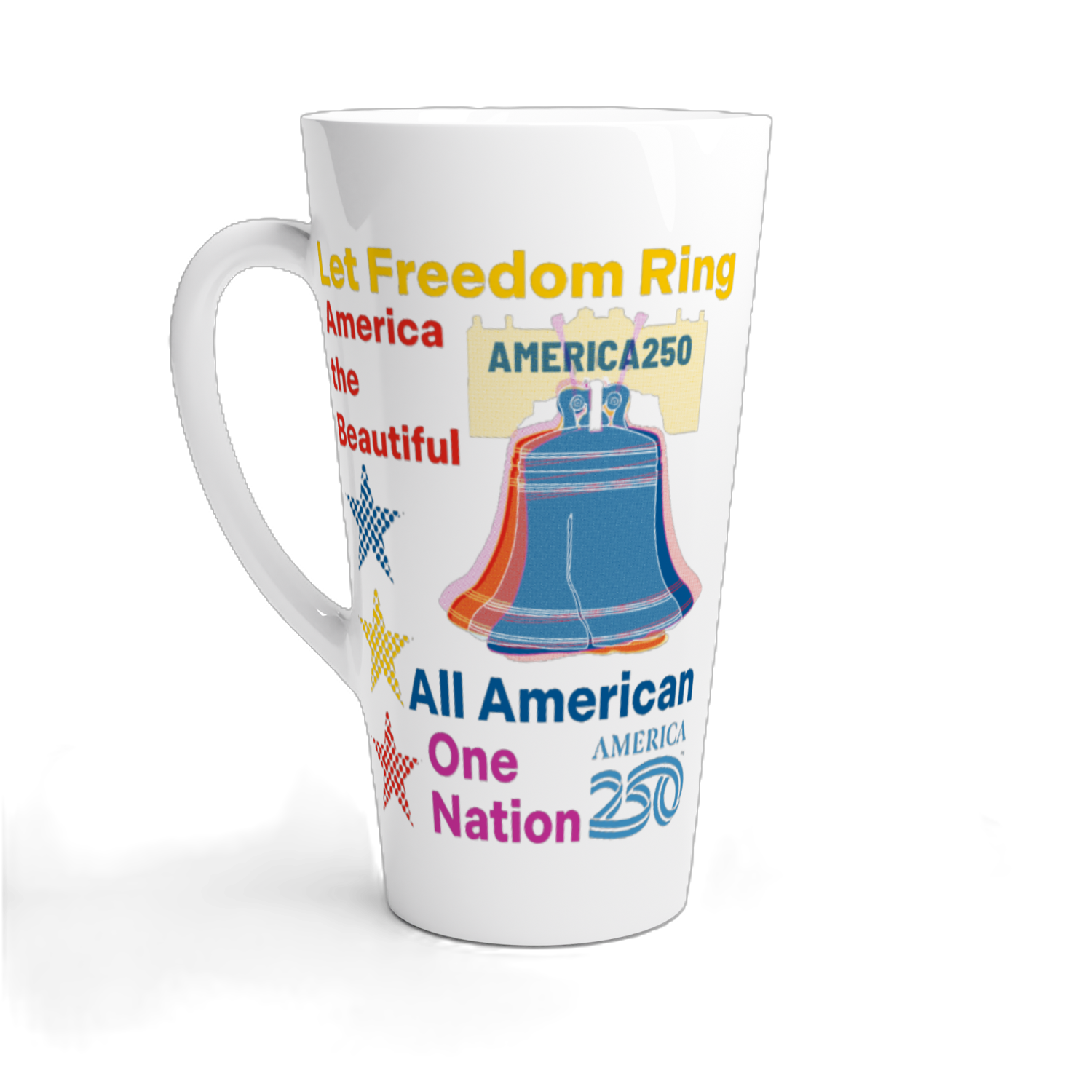 A250 Liberty Bell 17oz Latte America 250™ Mug
