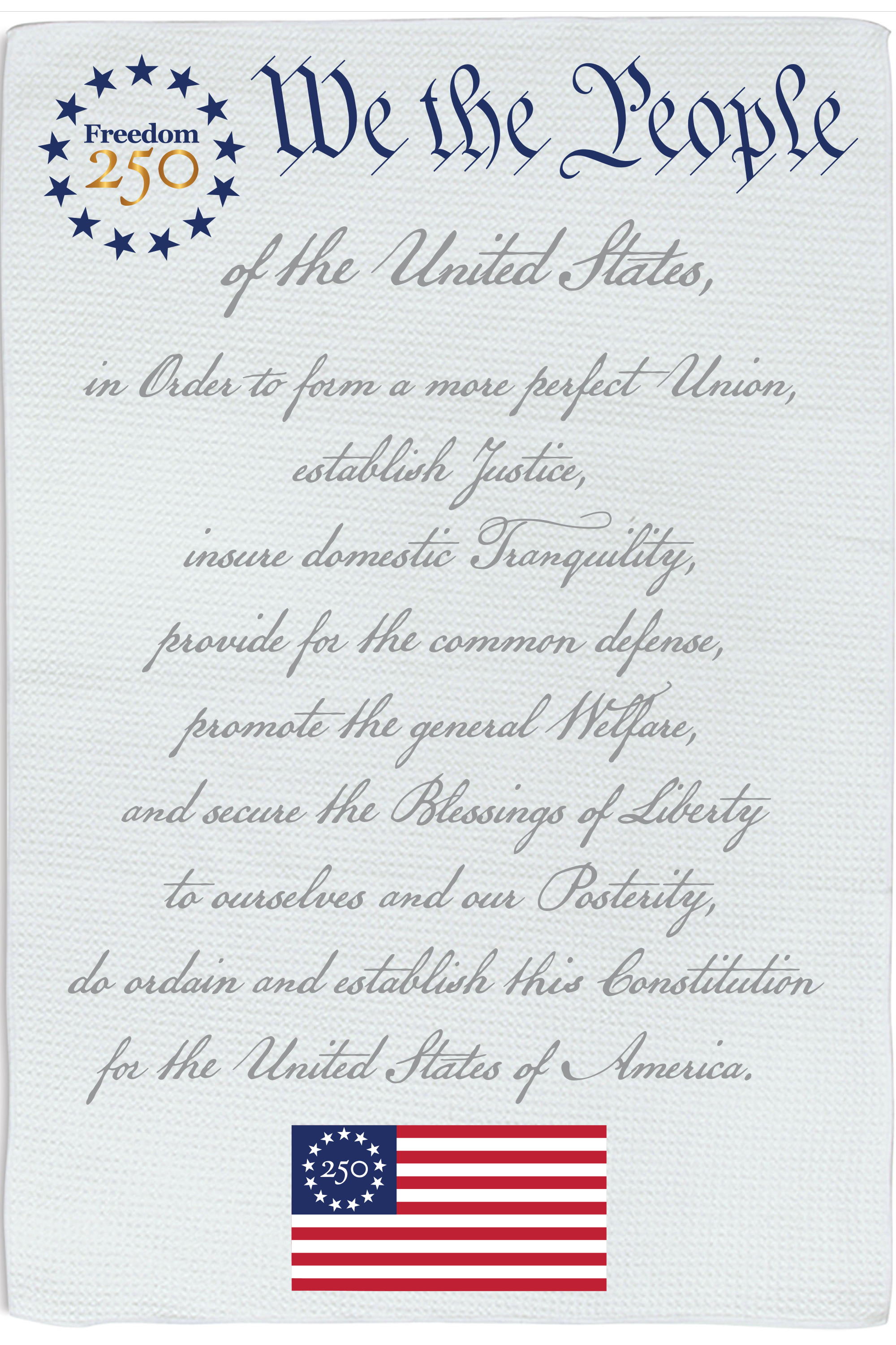 F250 We the People Freedom 250™ Multi Use Towel