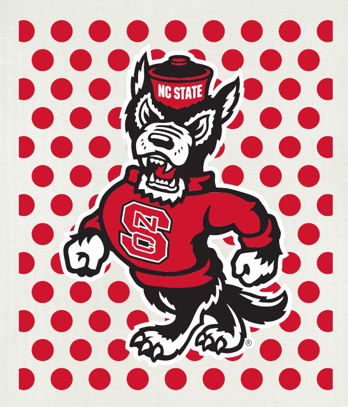 Swedish Cloth with North Carolina State University design #2