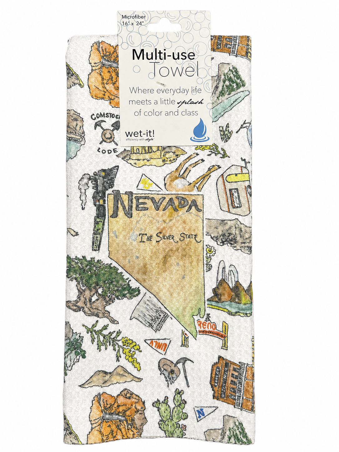 Pippa Nevada tea towel