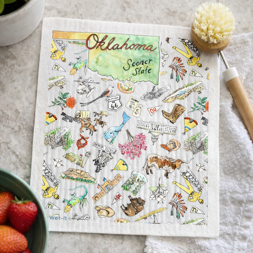 Pippa Oklahoma Wet-it Swedish Dsihcloth