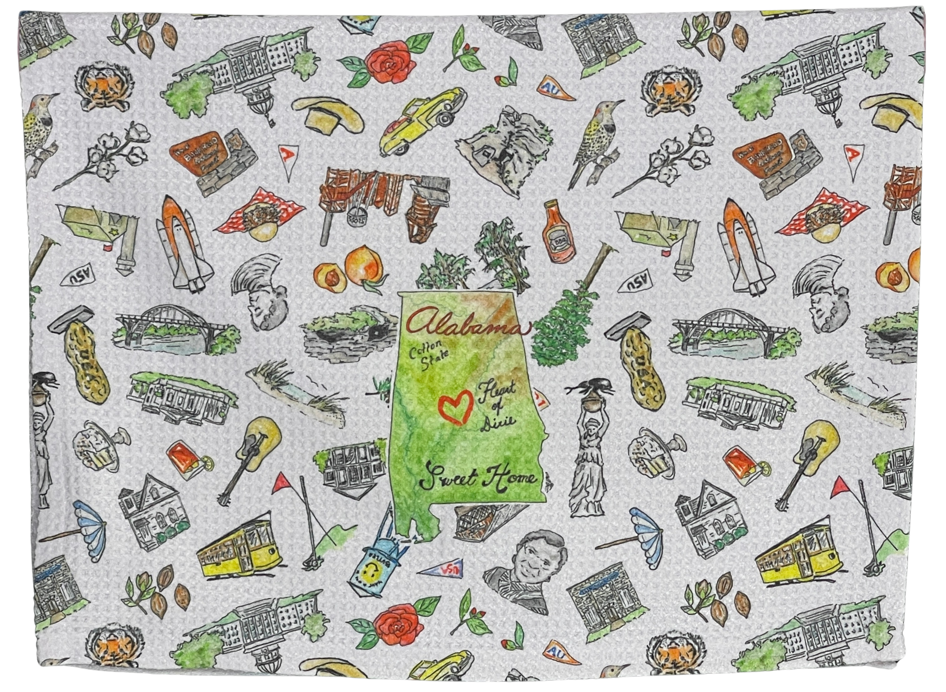 Pippa Alabama tea towel