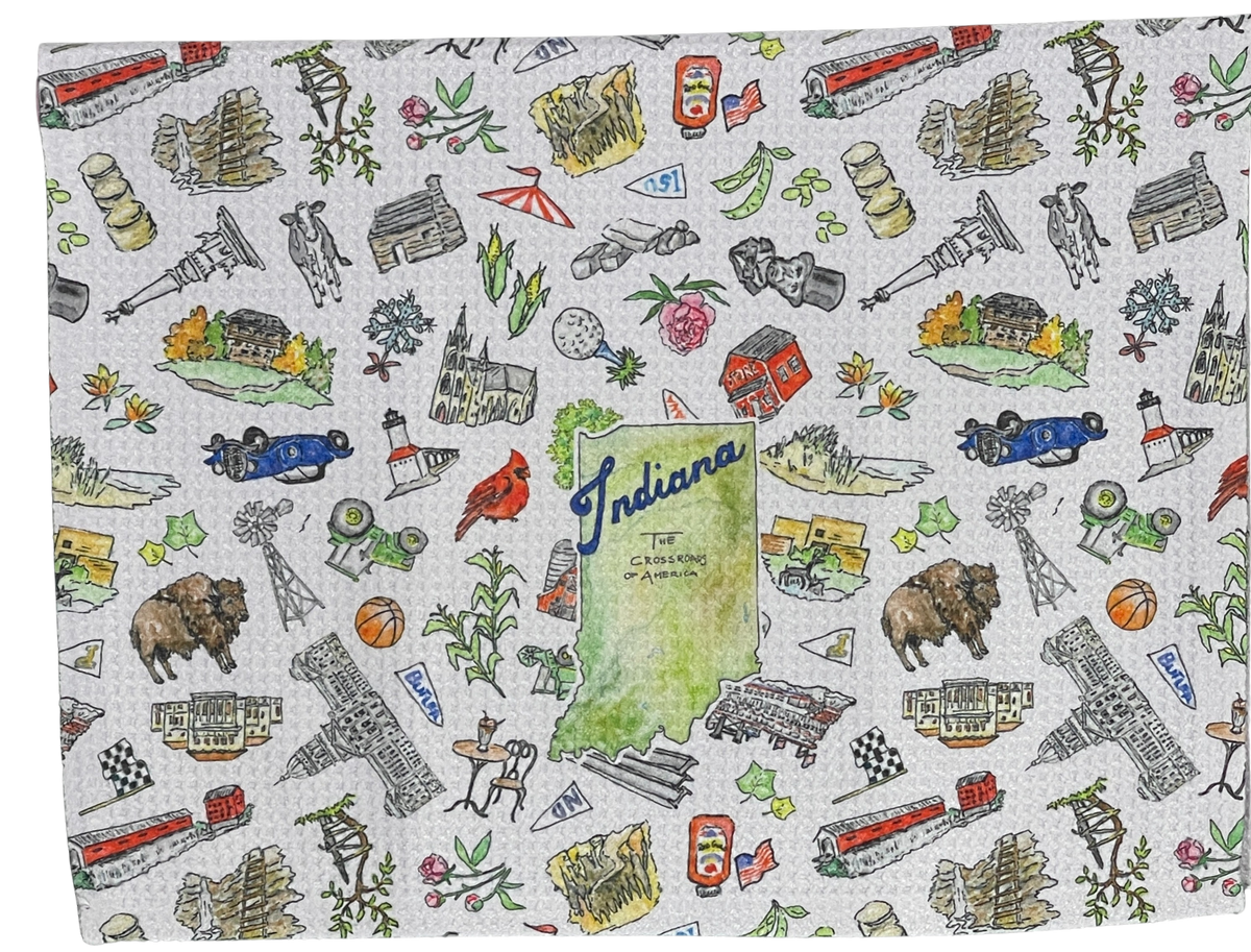 Pippa Indiana tea towel