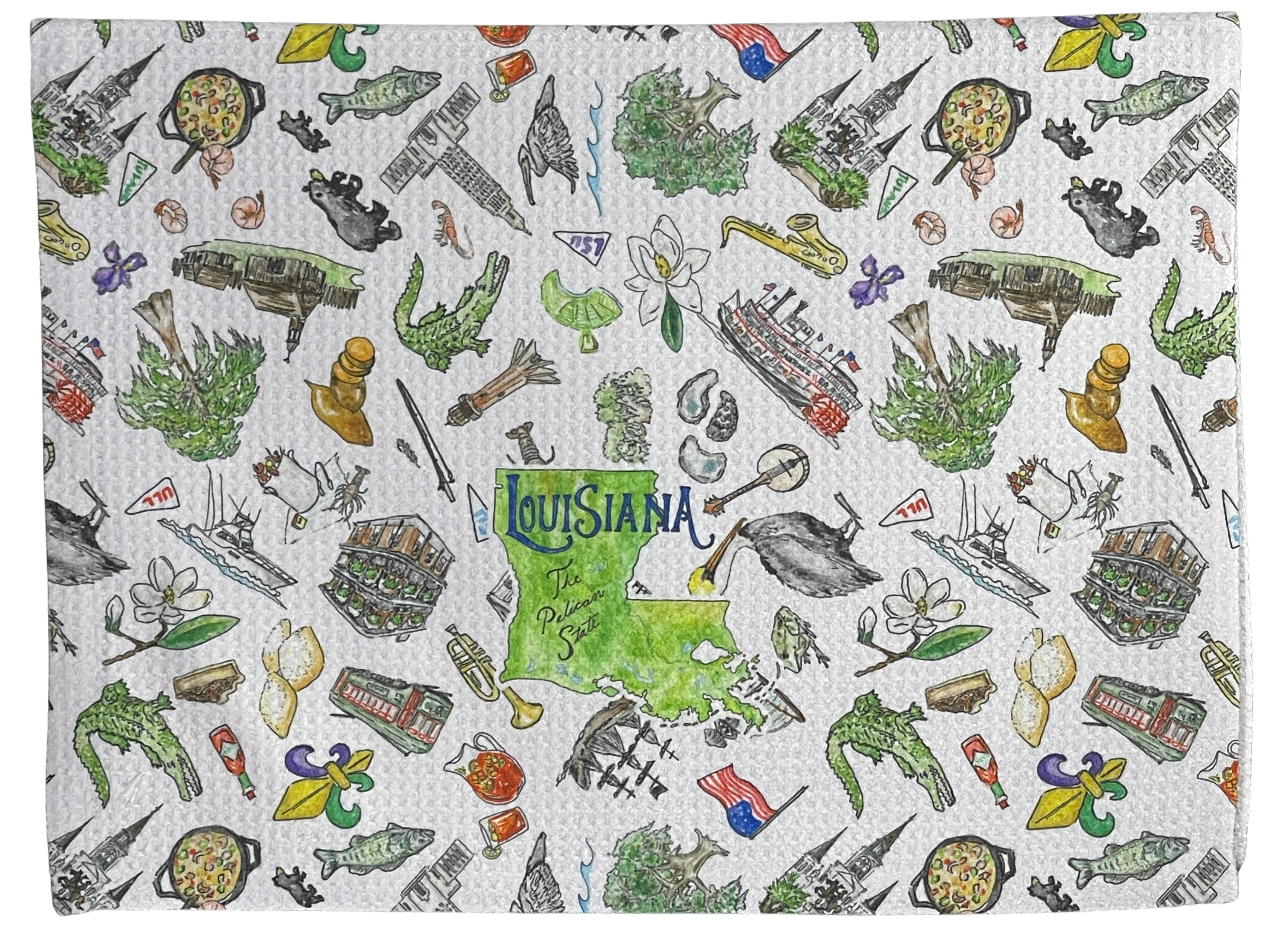 Pippa Louisiana tea towel