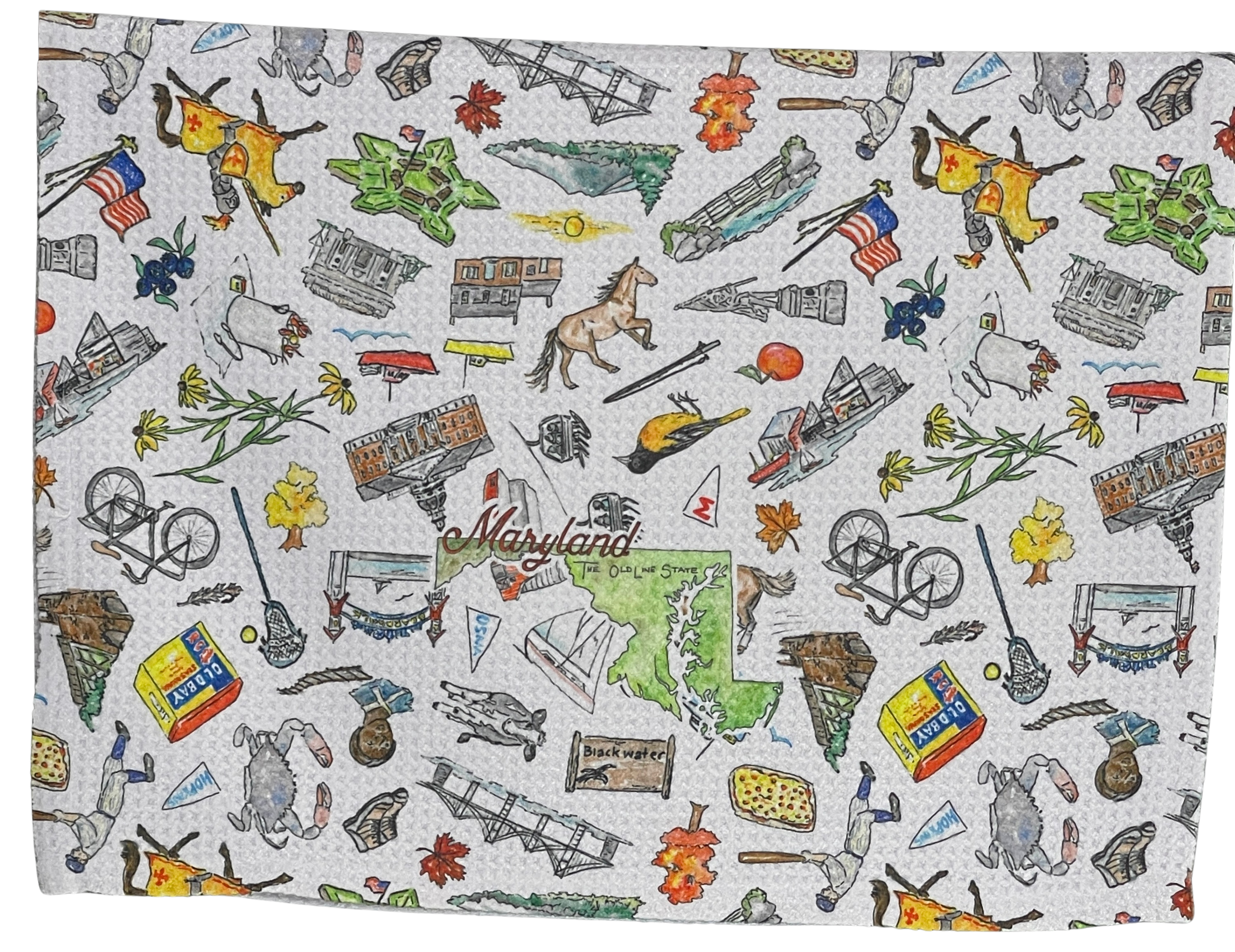 Pippa Maryland tea towel