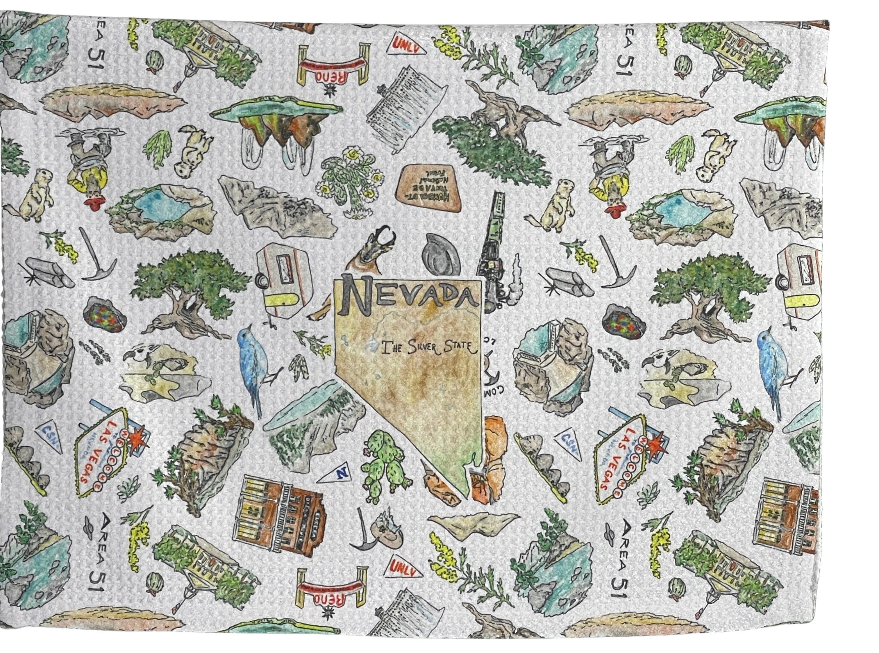 Pippa Nevada tea towel