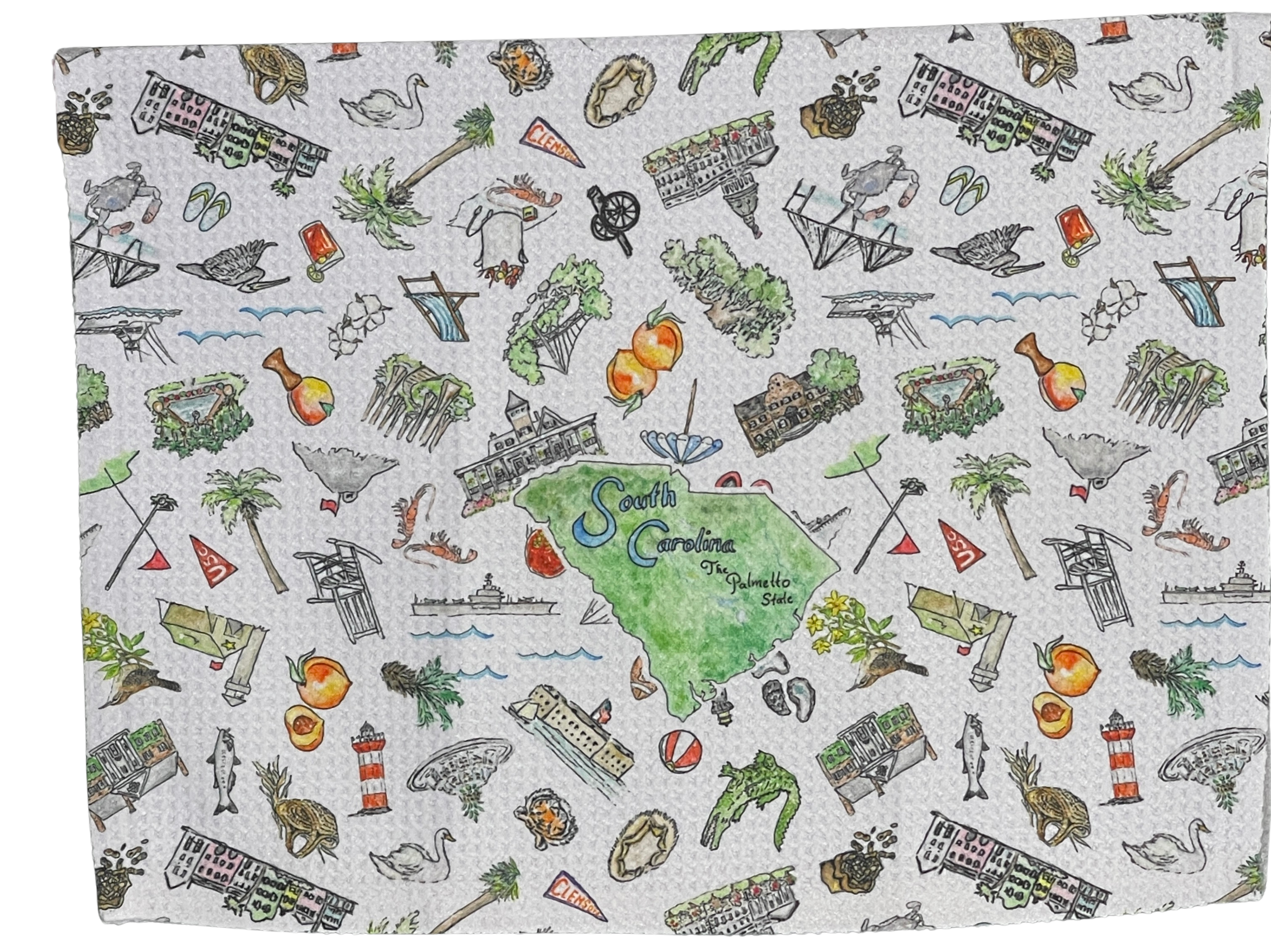 Pippa South Carolina tea towel