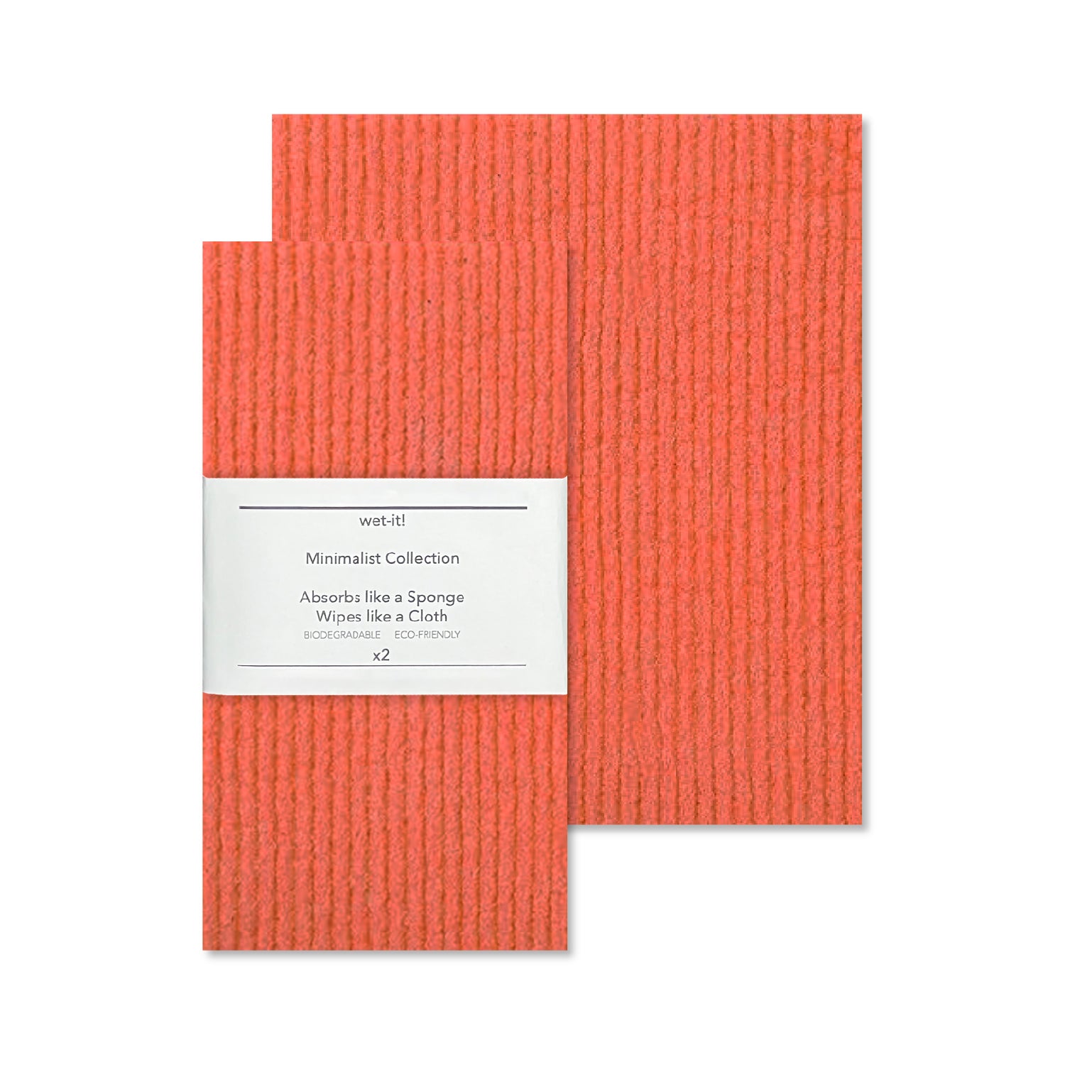 Pantone Orange Wet-it (2-pack)