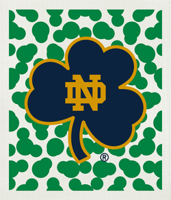 Swedish Cloth with University of Notre Dame design #2
