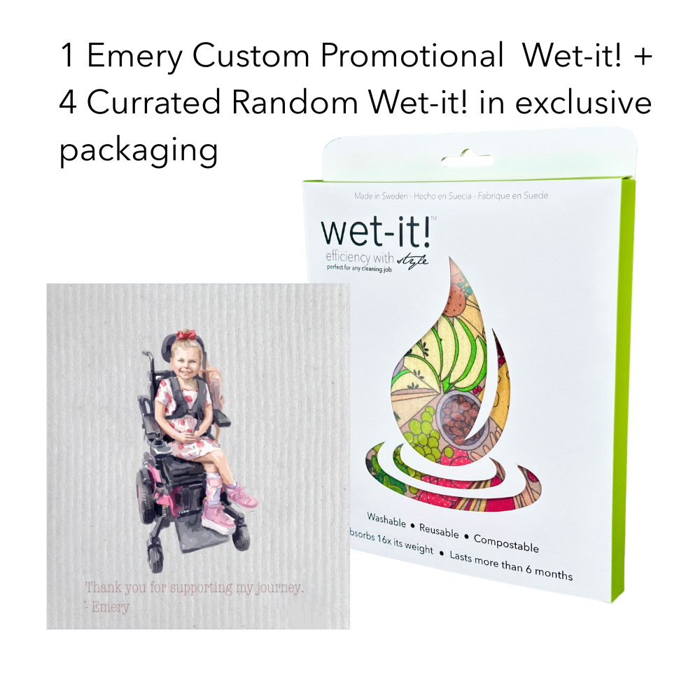 Support Emery Wet-it Cleaning Cloth Bundle (5-Pack)